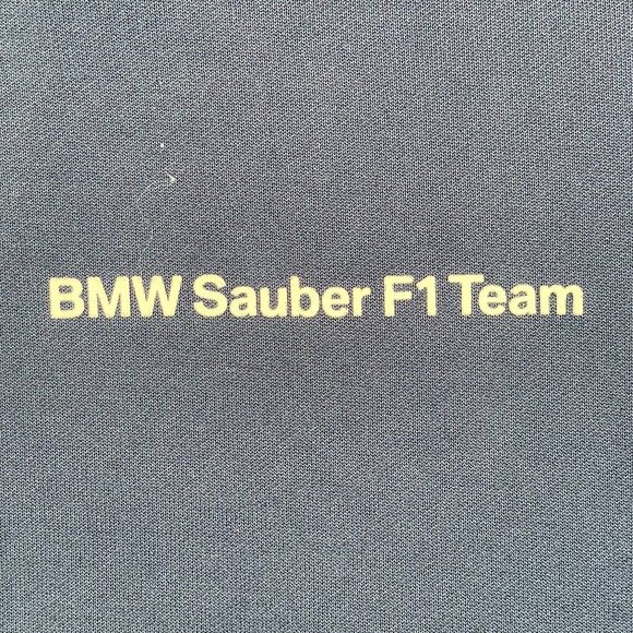 BMW Motorsport Puma Track Jacket Men‎ Large Navy Multi Striped Sauber F1 Team - Picture 3 of 12